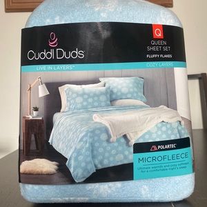 Cuddl Duds Microfleece Sheet Set